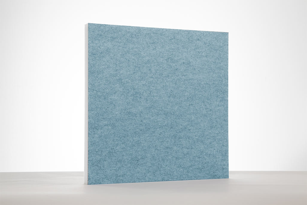 soni COLOR RD - Blau Illustration of a grid ceiling insert, soni COLOR RD, which can be inserted into grid ceilings to improve the room acoustics, color blue