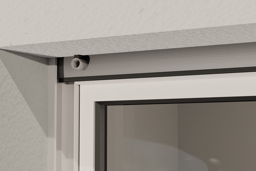 soni Soft-Close Roller shutter impact protection soni SOFT-CLOSE attached to the bottom edge of a roller shutter